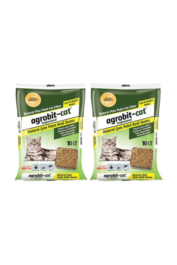 2 Li Paket Pelet Kedi Kumu 10 lt