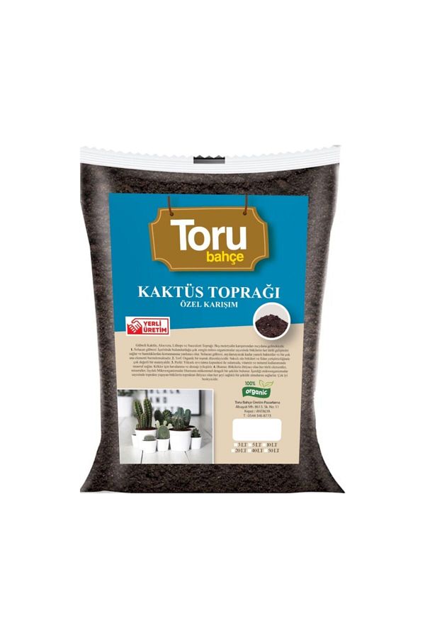 Toru Bahçe Kaktüs Toprağı Özel Karışım 40 lt