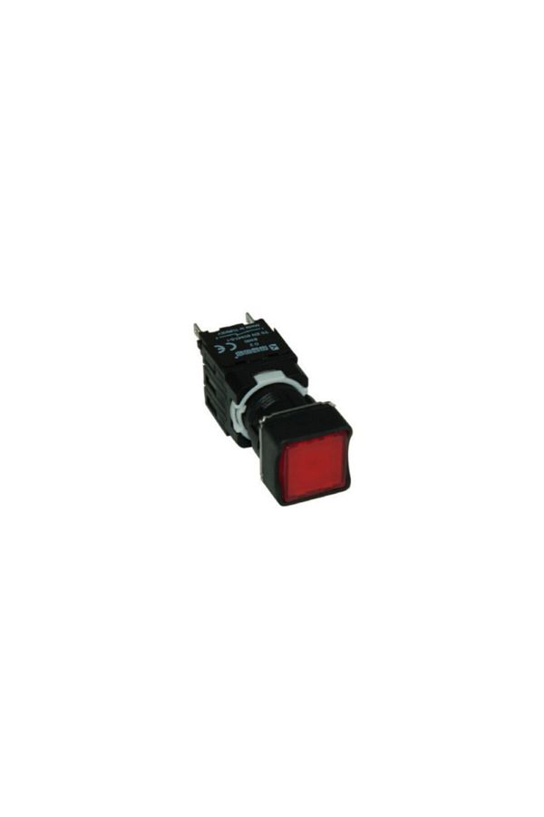 Kırmızı Kare Stop Buton D200kdk