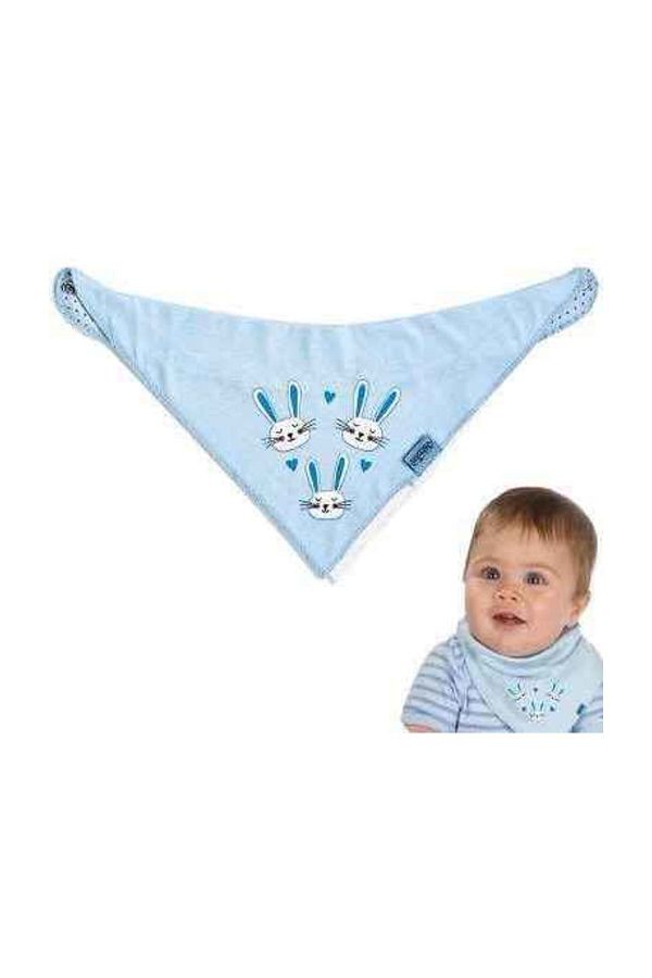 Bebek Fular Önlük Mavi Ib27985