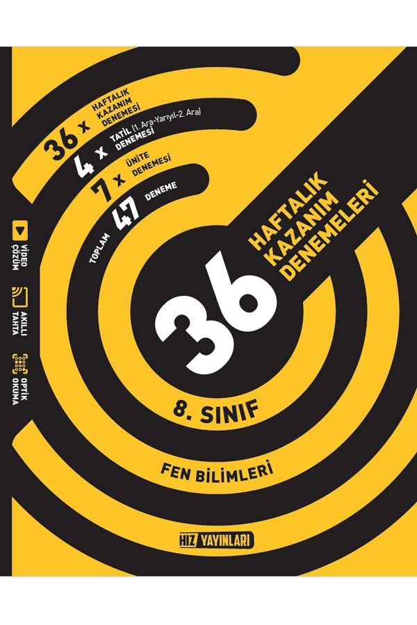 8.SINIF FEN HAFTALIK DENEME