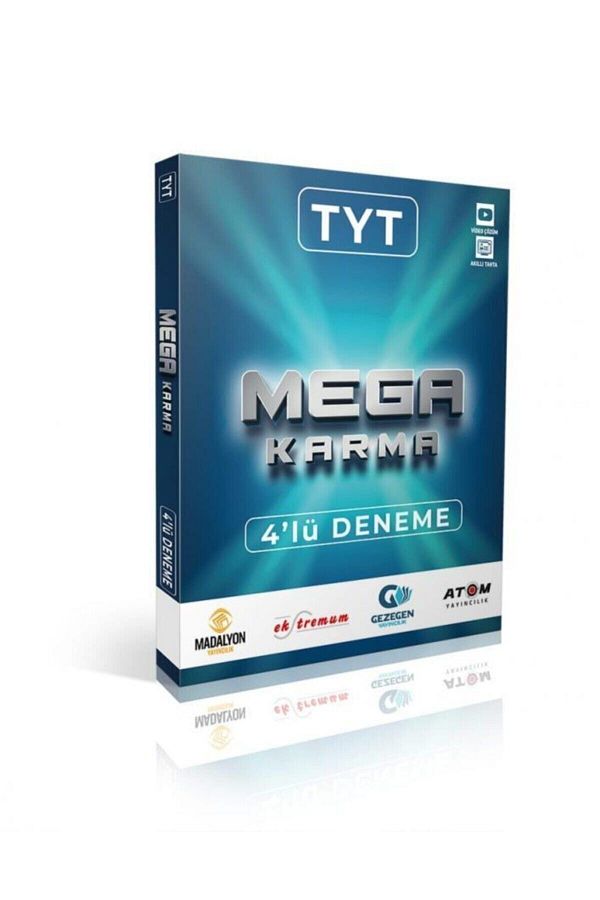 Gezegen Yayınları Tyt Mega Karma 4'lü 2021 Deneme Sınavı