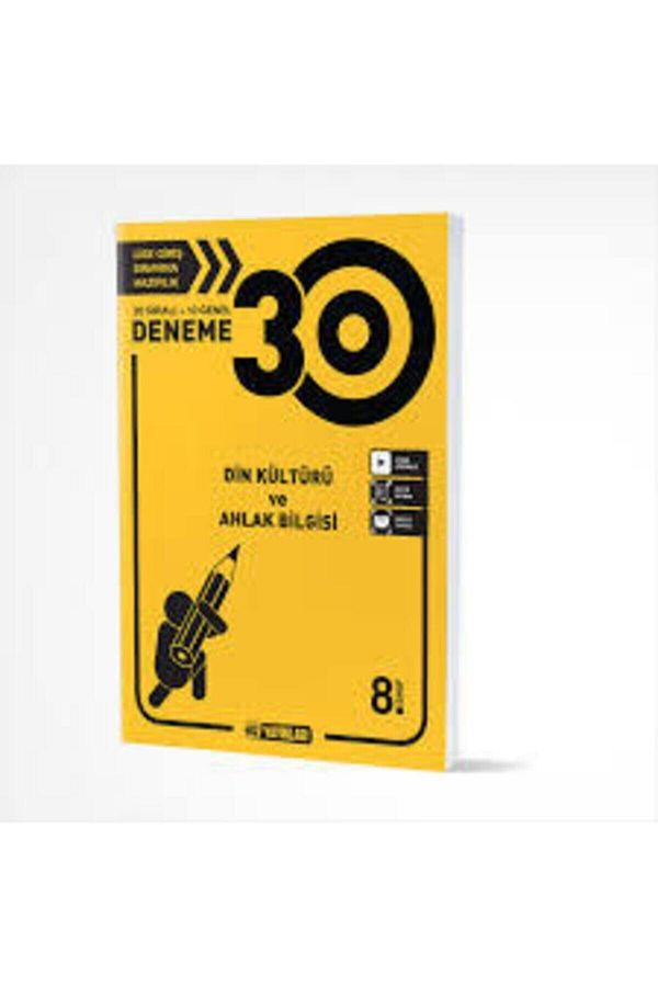 8. Sınıf Din Kültürü Ve Ahlak Bilgisi 30 Deneme Hız Yayınları