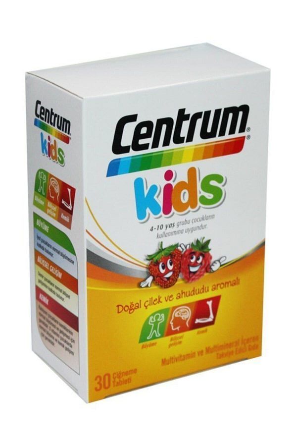 Kids Multivitamin 30 Çiğneme Tableti