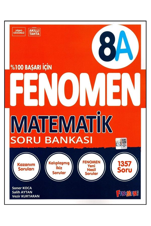Fenomen 8. Sınıf LGS Matematik Soru Bankası (A)