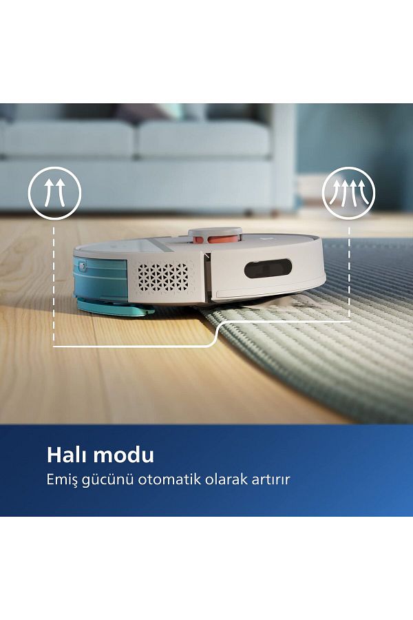 Philips Evrekala Shop Robot Süpürge Islak-kuru Tüm Zeminleri Silme-süpürme -yetkili Satıcı Evrekala- - Görsel 3