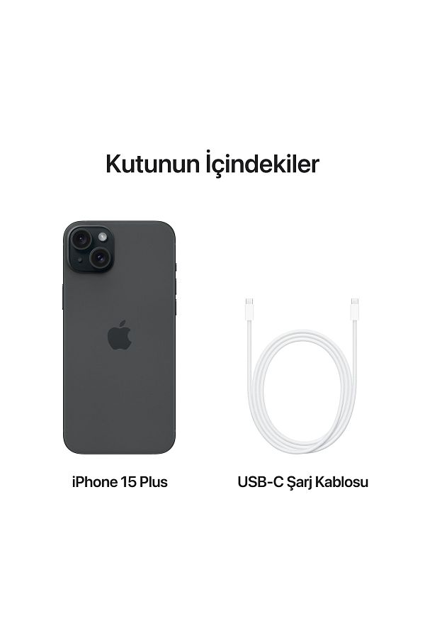 Apple iPhone 15 Plus 256 GB Siyah - Görsel 9