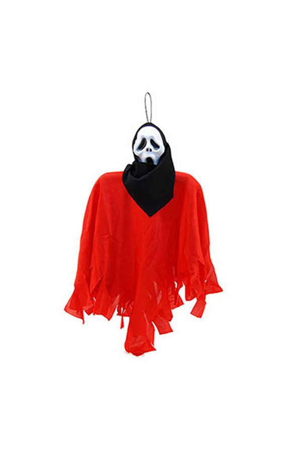 Halloween Hayalet İskelet Asma Süs Dekor Turuncu Renk Cadılar Bayramı Süs