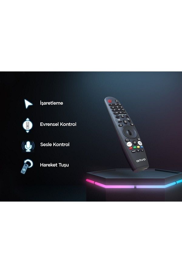 ONVO Ov50500 4k Ultra Hd ; 127 Ekran. Uydu Alıcılı Webos Smart Led Tv 2023 Son Sürüm - Görsel 3