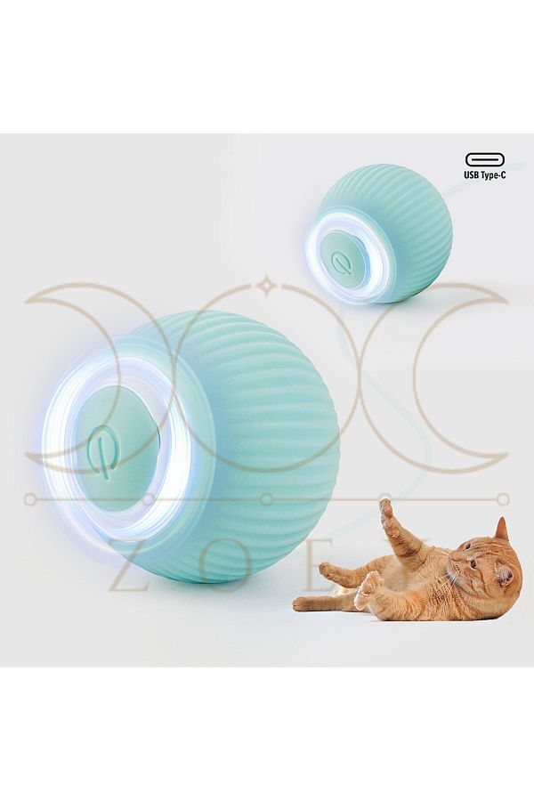 Mavi İnteraktif Kedi Oyuncağı, Hareketli Kedi Oyuncağı, Şarjlı Oyuncak, Akıllı Kedi Oyuncağı