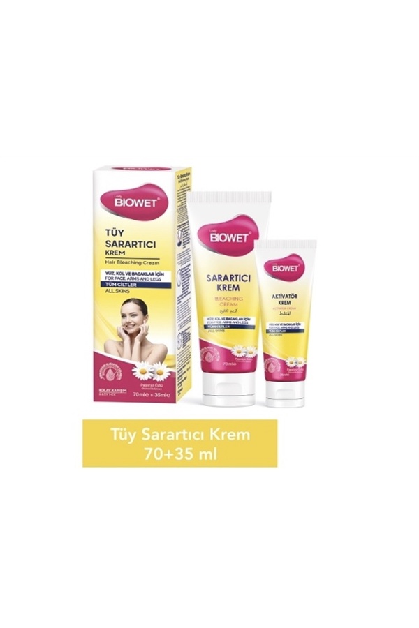 Tüy Sarartıcı Krem 70+35ml Tüm Cilt