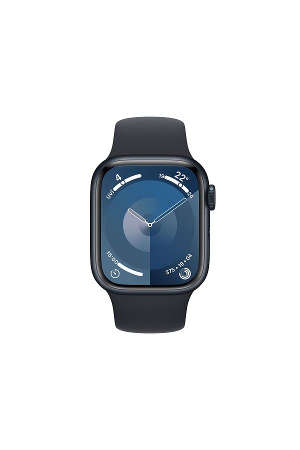Apple Watch Series 9 GPS + Cellular 41mm Gece Yarısı Alüminyum Kasa ve Gece Yarısı Spor Kordon - M/L - Görsel 2