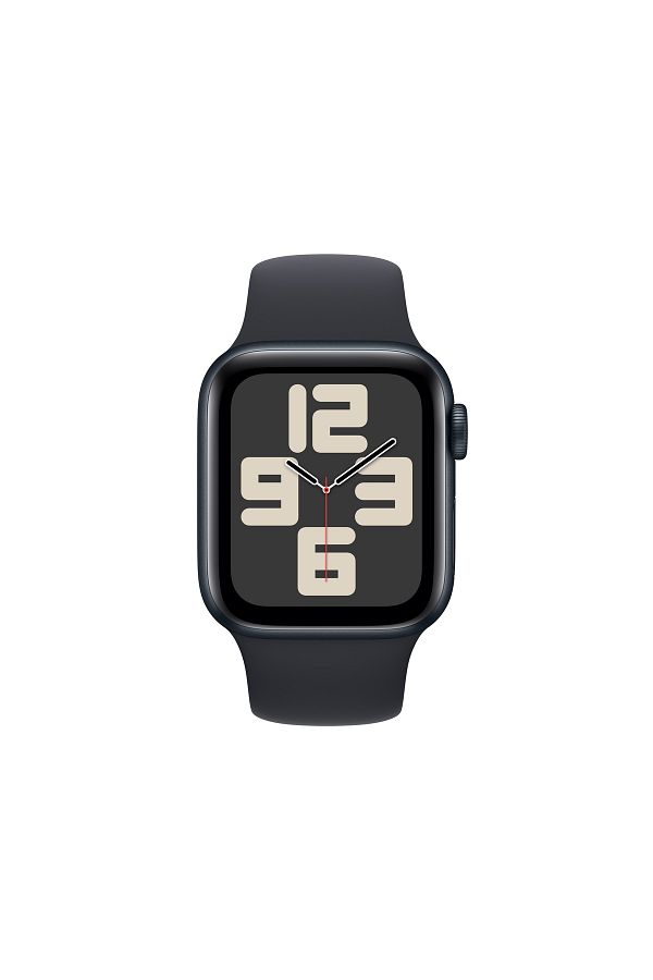 Apple Watch SE GPS 40mm Gece Yarısı Alüminyum Kasa ve Gece Yarısı Spor Kordon - M/L - Görsel 2