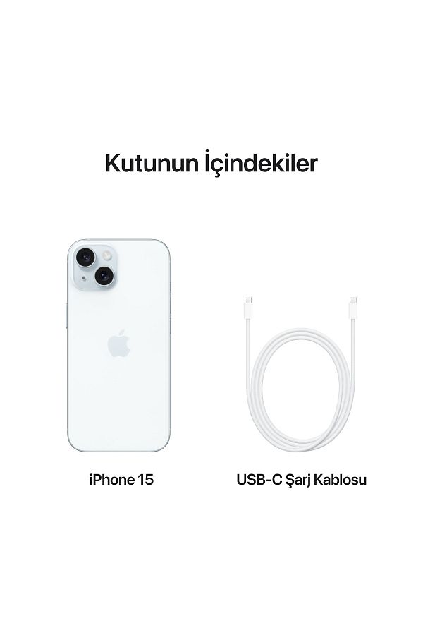 Apple iPhone 15 256 GB Mavi - Görsel 9