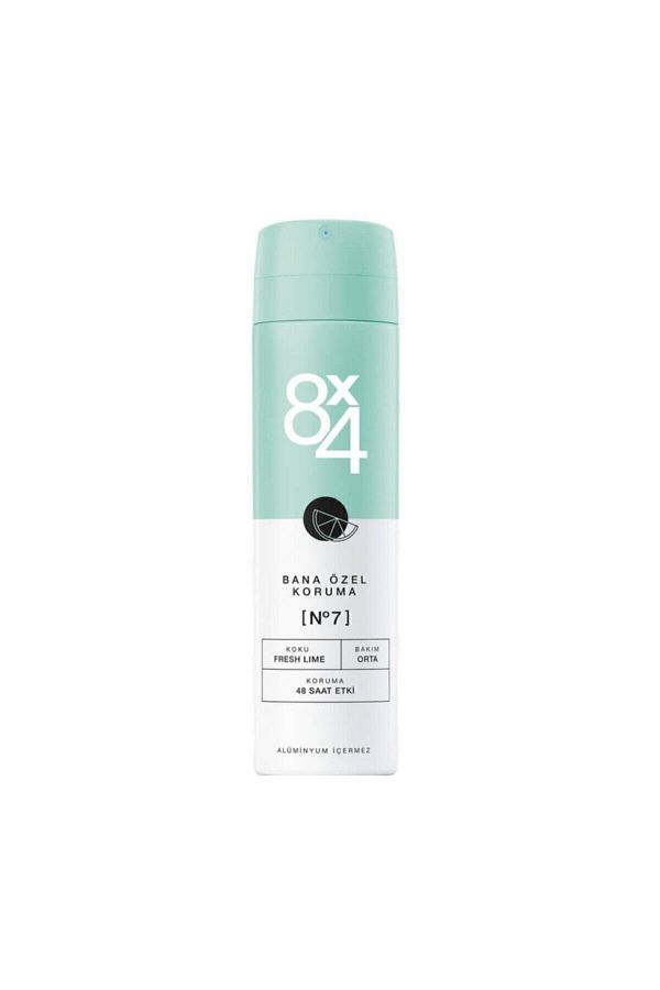Deodorant 150ml Bana Özel Koruma No:7 Fresh Lıme