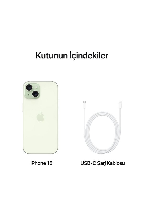 Apple iPhone 15 256 GB Yeşil - Görsel 9