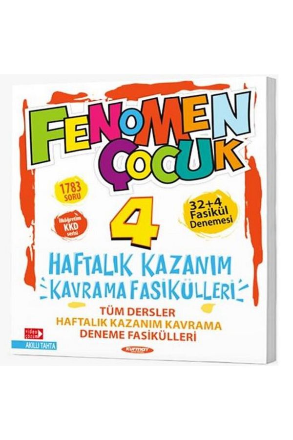 FENOMEN ÇOCUK 4 KKF TÜM DERSLER (32+4 FASİKÜL)