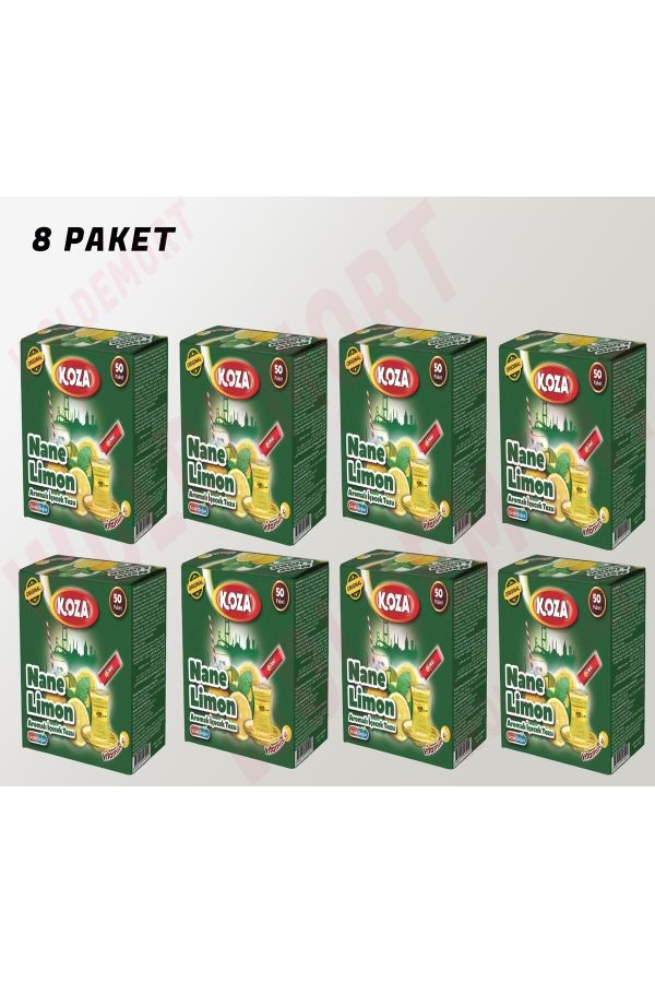 Nane Limon Tek Içimlik Içecek Tozu 8 Paket