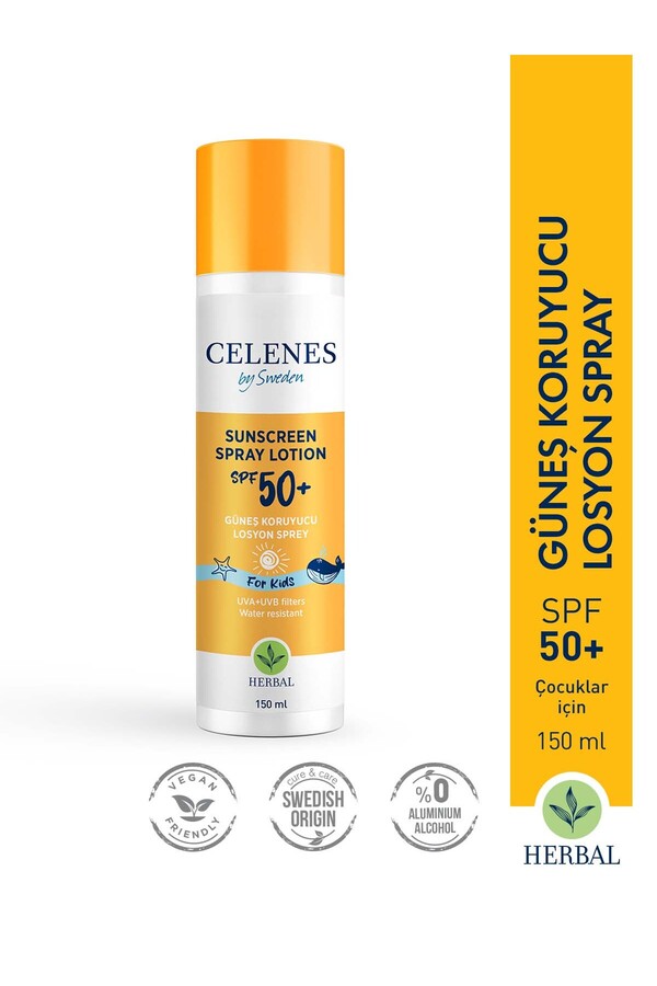 Herbal Güneş Koruyucu Losyon Spray 50 Spf Çocuk