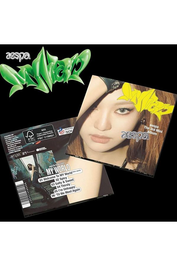Aespa Mini Album Vol. 3 - MY WORLD (Poster Ver.) - Ningning