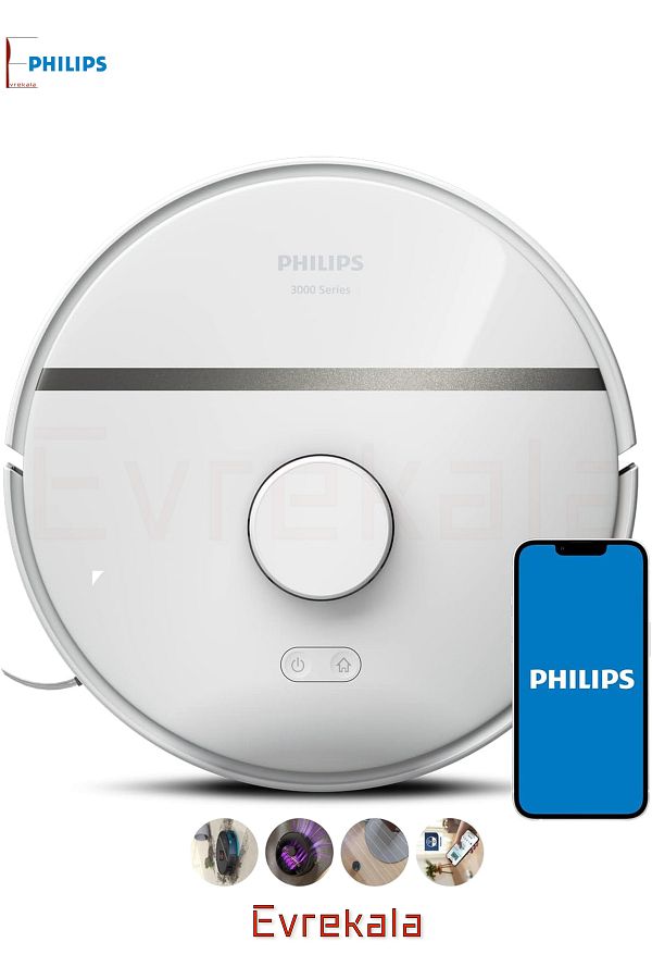 Philips Robot Süpürge Philips Ekstra Güçlü Otomatik Siler ve Süpürür