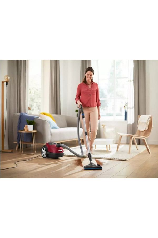 Philips Performer Silent A+ Sınıfı Toz Torbalı Elektrikli Süpürge 750 WATT ALERJİ FİLTRELİ - Görsel 2