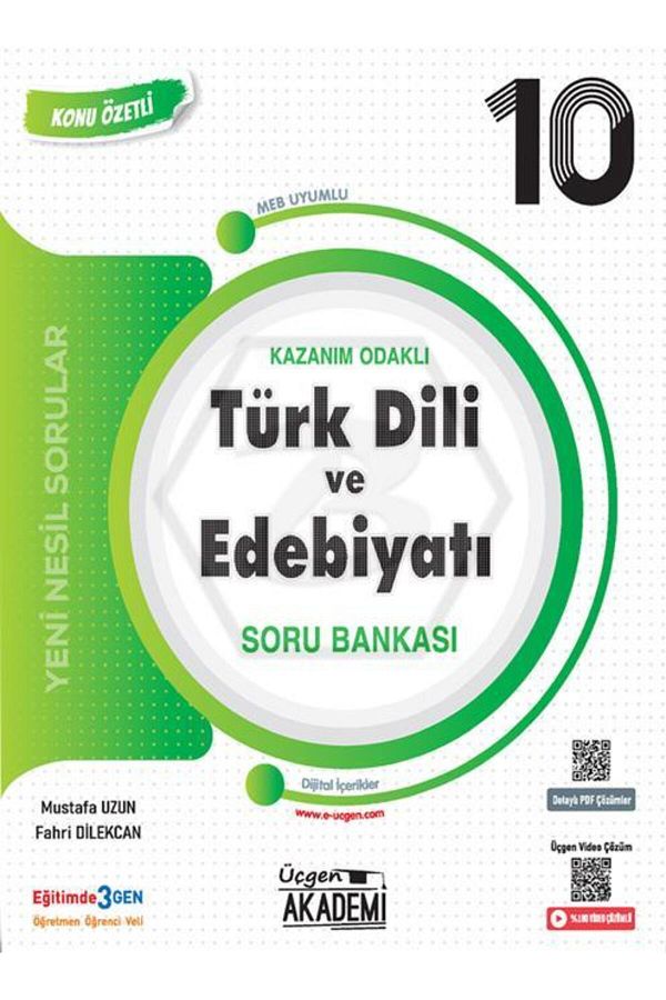 10. Sınıf - Konunun Özü - TÜRK DİLİ VE EDB. - KÖSB