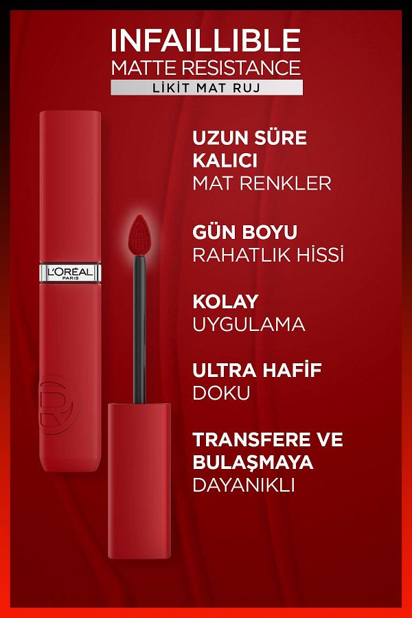Infaillible Matte Resistance Likit Mat Ruj - 400 Spill The Tea_6