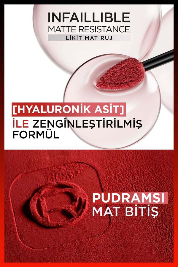 Infaillible Matte Resistance Likit Mat Ruj - 400 Spill The Tea_7