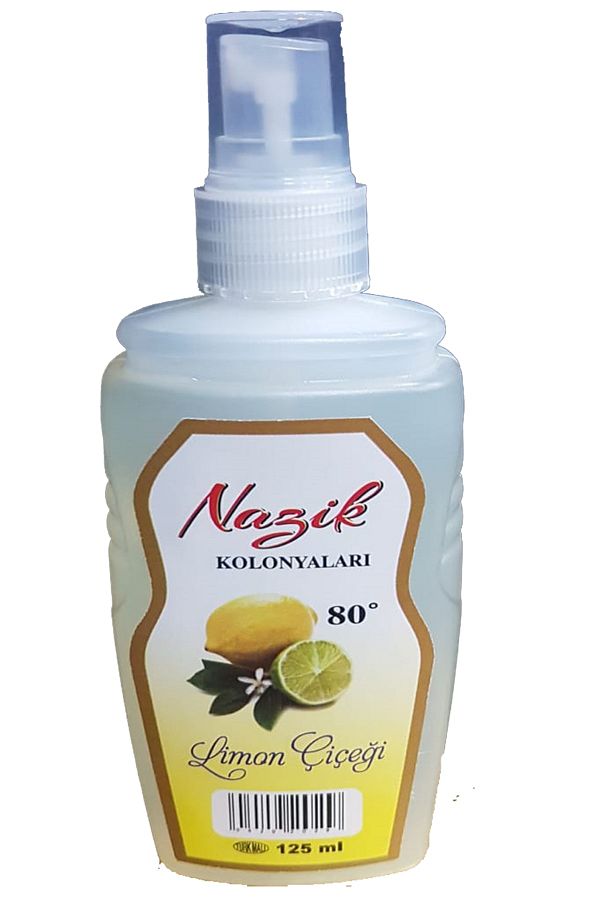 Sprey Limon Kolonyası Cep Kolonyası Yüksek Alkollü 125ML