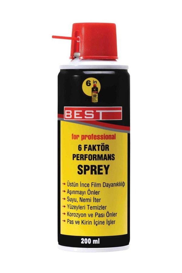 6 Faktör Performans Spray 200 ml - 1 Adet