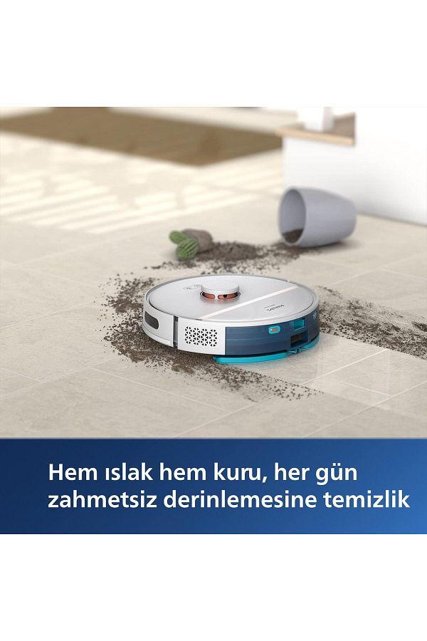Philips Robot Süpürge Philips Ekstra Güçlü Otomatik Siler ve Süpürür - Görsel 6