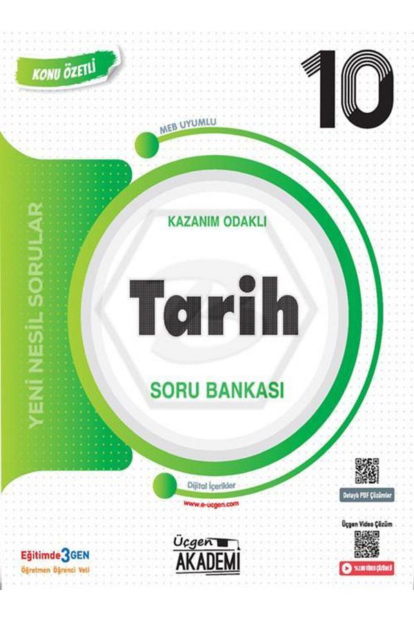 10. Sınıf - Konunun Özü - TARİH - KÖSB