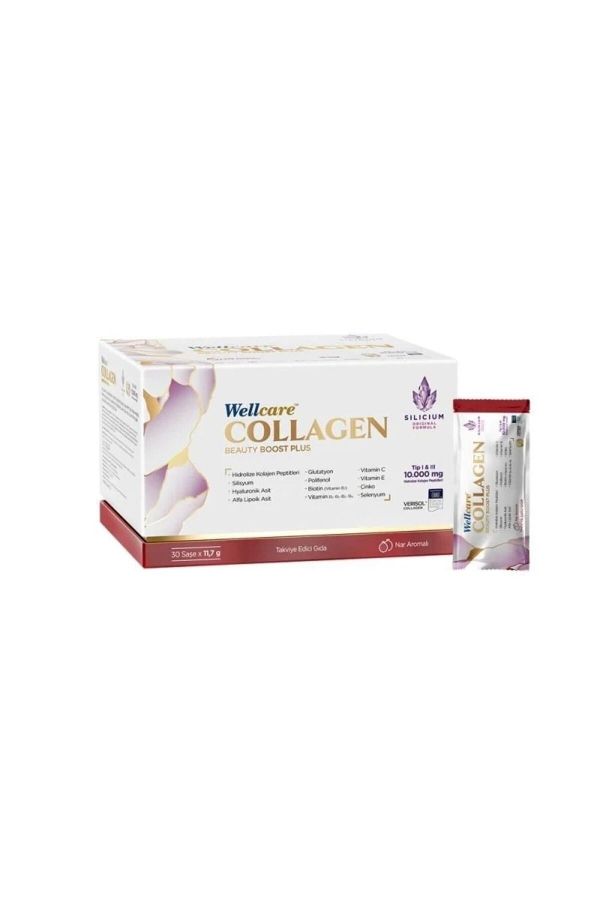 Collagen Beauty Boost Plus 10.000 Mg Nar Aromalı 30 Saşe 8699680250113