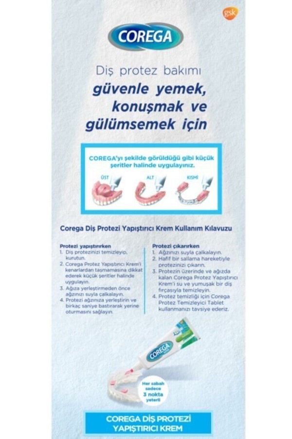 Süper Protez Yapıştırıcı Krem Naneli 40gr_2