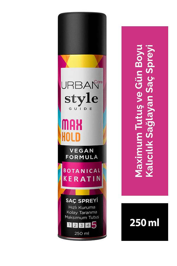 Style Guide Max Hold Sabitleyici Maksimum Tutuşlu Saç Spreyi-vegan-250 ml