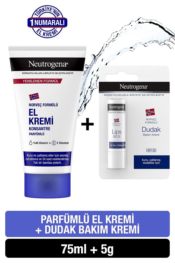 Parfümlü El Kremi 75 ml Dudak Kremi
