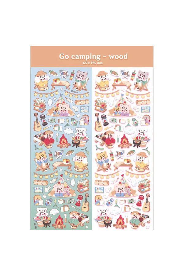 Cute Animal Dekoratif Süsleme Sticker 1