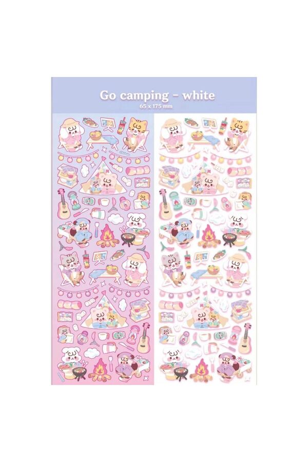 Cute Animal Dekoratif Süsleme Sticker 3
