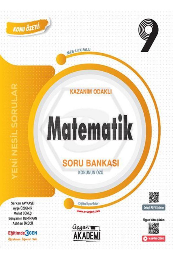 9. Sınıf - Konunun Özü - MATEMATİK - KÖSB