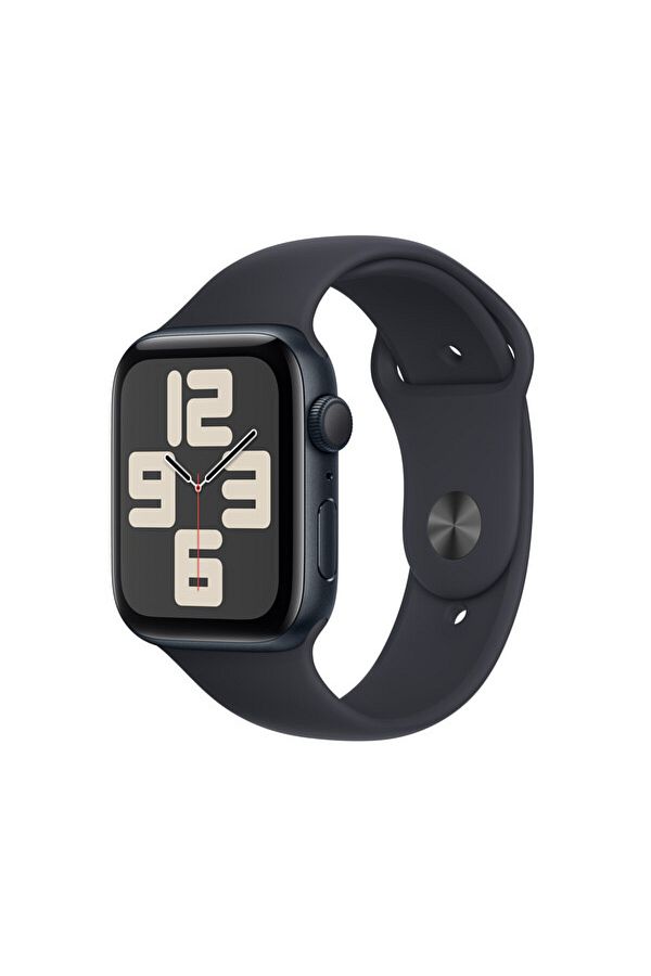 Apple Watch SE GPS 44mm Midnight Aluminium Case with Midnight Sport Band - M/L