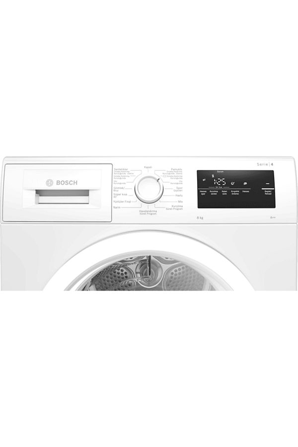 Bosch WTH22200TR A++ Enerji Sınıfı 8 Kg Kapasitesli Yoğunlaştırmalı Kurutma Makinesi - Görsel 2