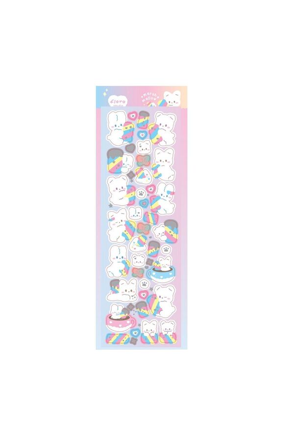 Sevimli Ayıcıklı Süsleme Sticker 7