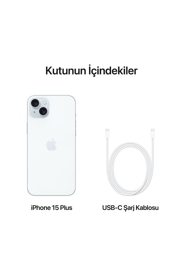 Apple iPhone 15 Plus 128 GB Mavi - Görsel 9