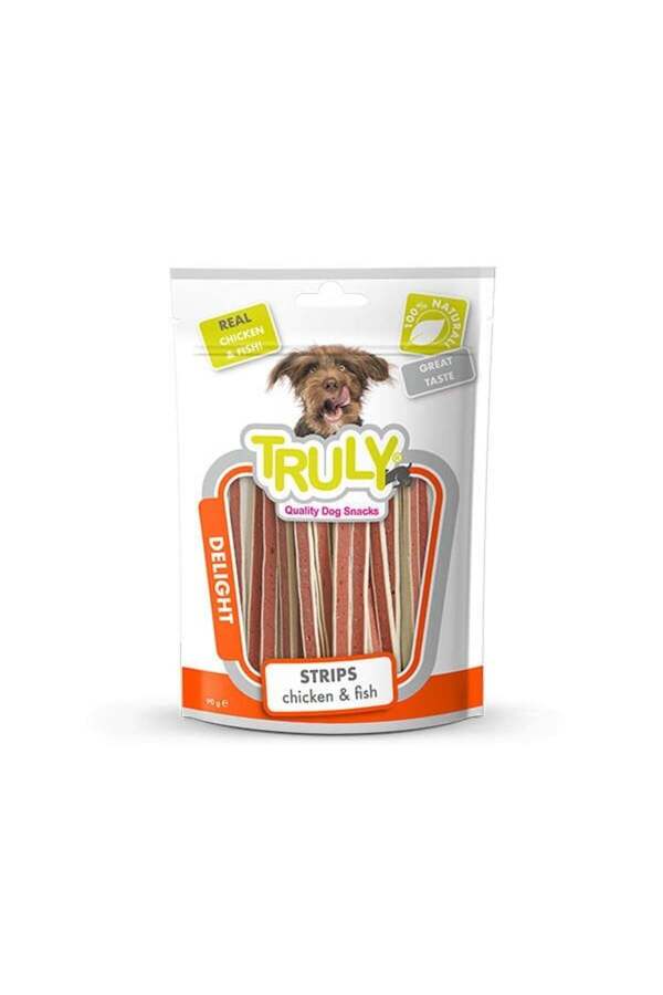 Tavuklu Ve Mezgitli Sandviç Yumuşak Köpek Ödül Maması 90 gr