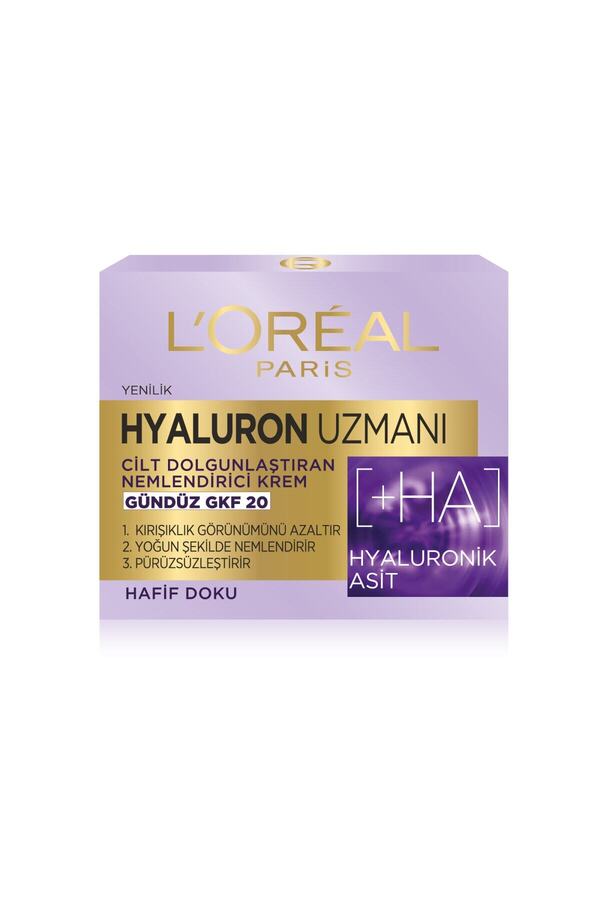 Hyaluron Uzmanı Cilt Dolgunlaştıran Nemlendirici Gündüz Kremi- Hyaluronik Asit_1
