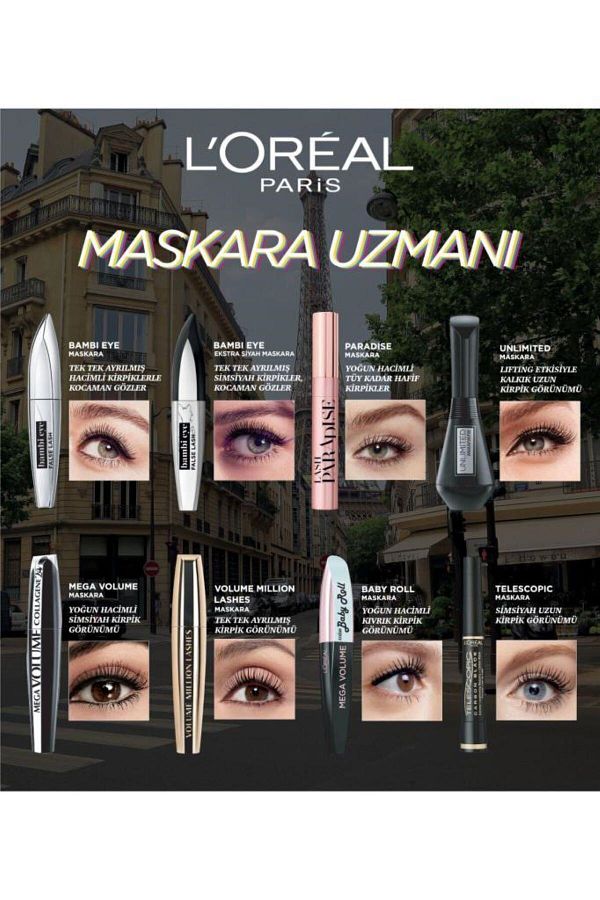 Mega Volume Collagene 24H Siyah Maskara_6