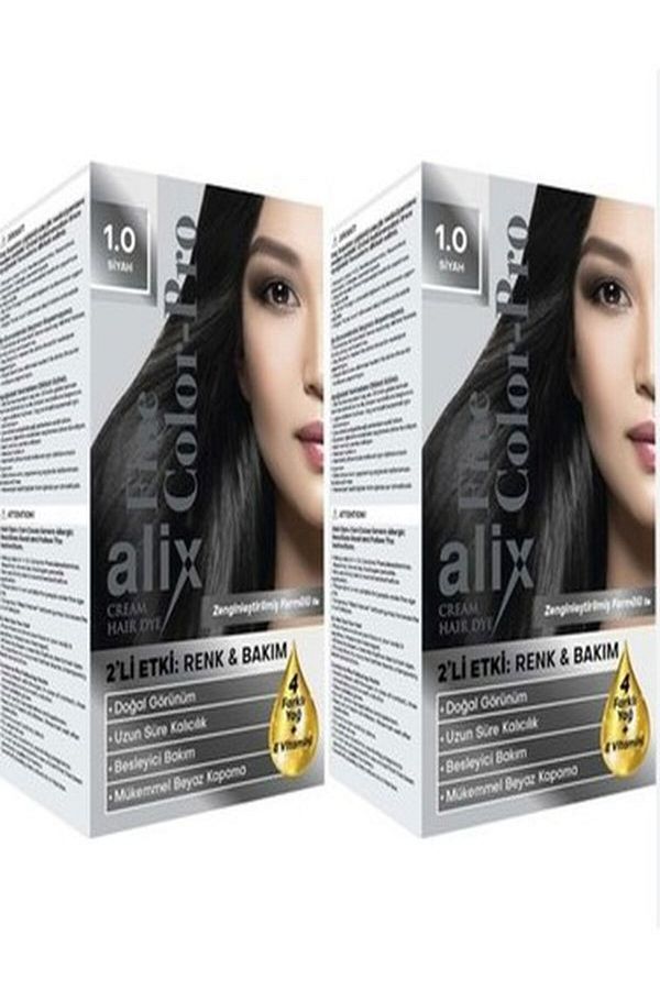 Saç Boyası & Set Boya 1.0 Siyah 50ml_2