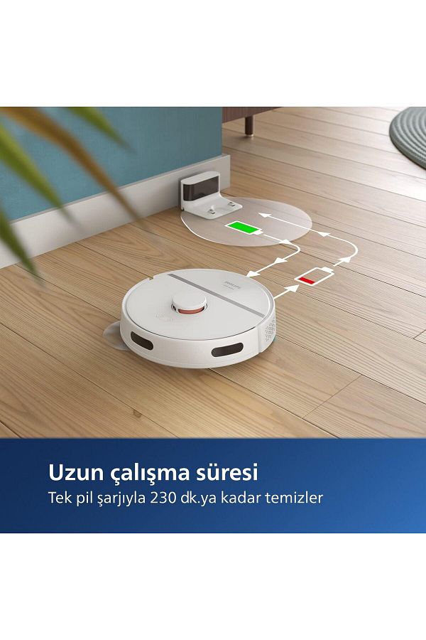 Philips Evrekala Shop Robot Süpürge Philips Ekstra Güçlü Otomatik Siler ve Süpürür -Yetkili Satıcı Evrekala- - Görsel 3