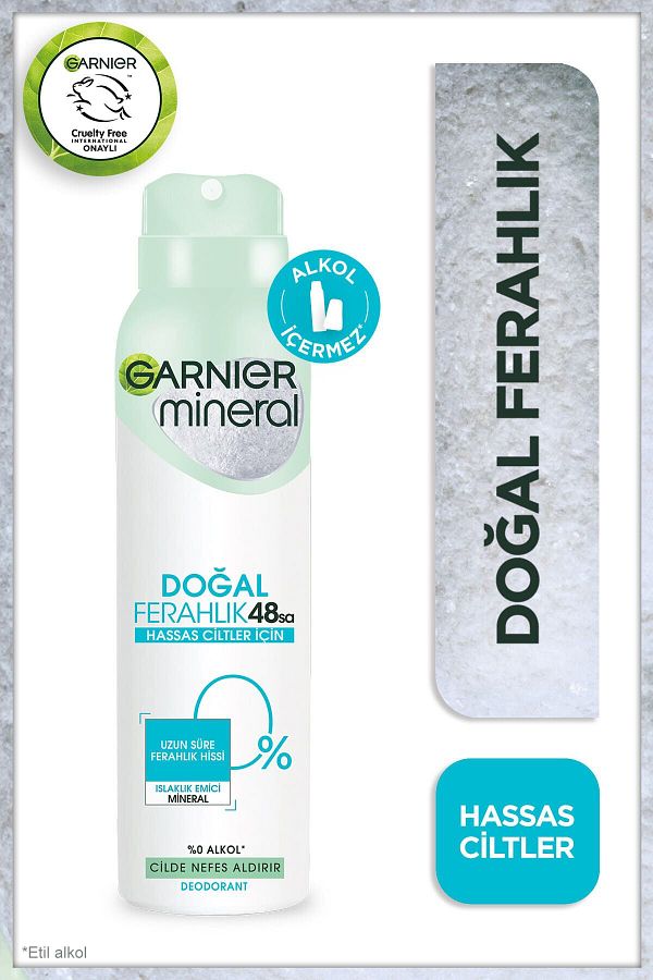 Mineral Doğal Ferahlık Kadın Sprey Deodorant 3600542038157
